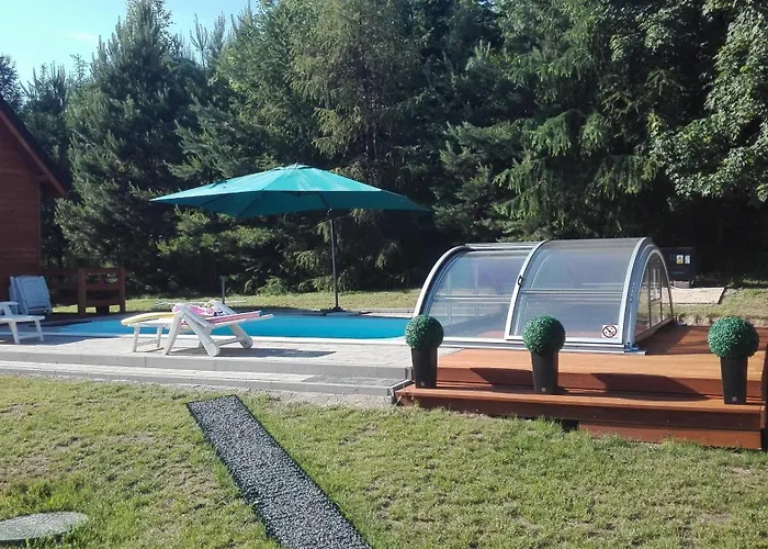 Bagienice Z Basenem Prázdninový dům *