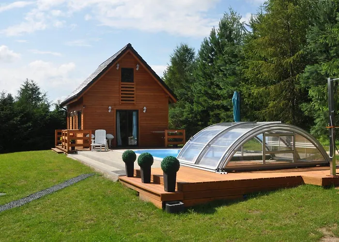 Prázdninový dům Bagienice Z Basenem *