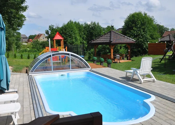 Prázdninový dům Bagienice Z Basenem Mrągowo
